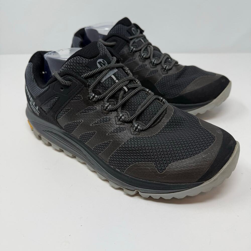 Merrell Nova 2 GTX Trail Running Shoe Men's 10W Grey Gore-tex Invisible Fit - Picture 8 of 12
